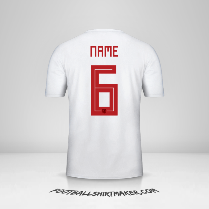 Shirt Japan 2018 Away -  name - 6