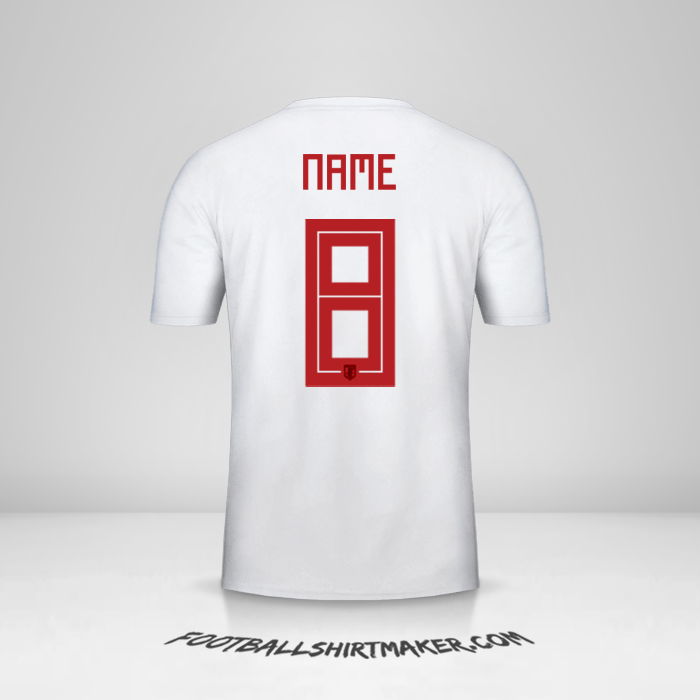 Jersey Japan 2018 Away -  name - 8