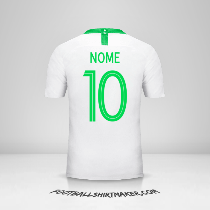 Maglia Arabia Saudita 2018 -  nome - 10