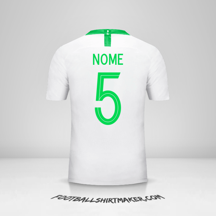 Maglia Arabia Saudita 2018 -  nome - 5