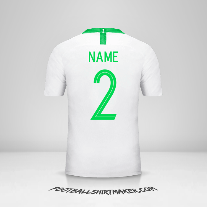 Jersey Saudi Arabia 2018 -  name - 2