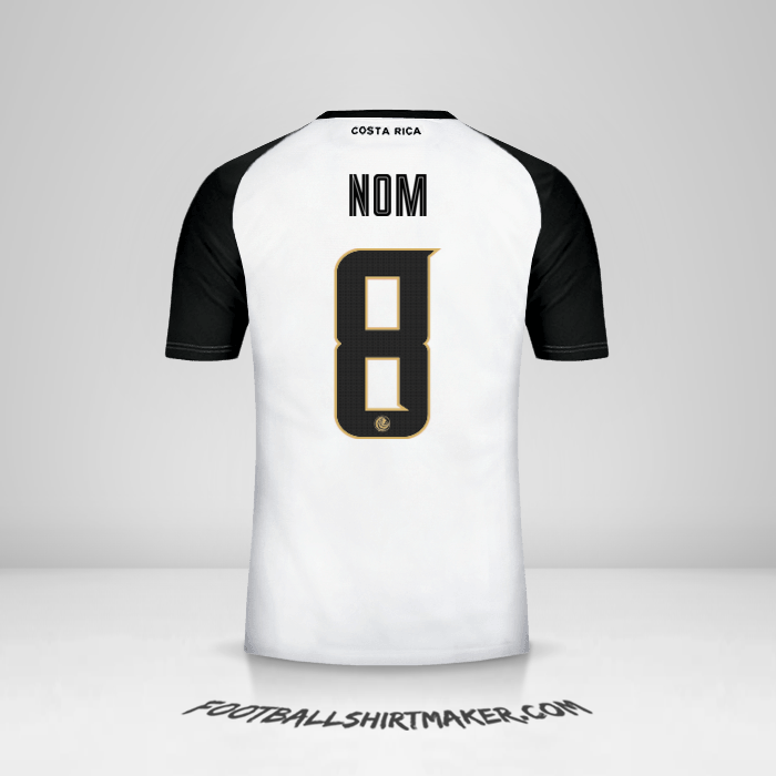 Maillot Costa Rica 2018 Extérieur -  nom - 8