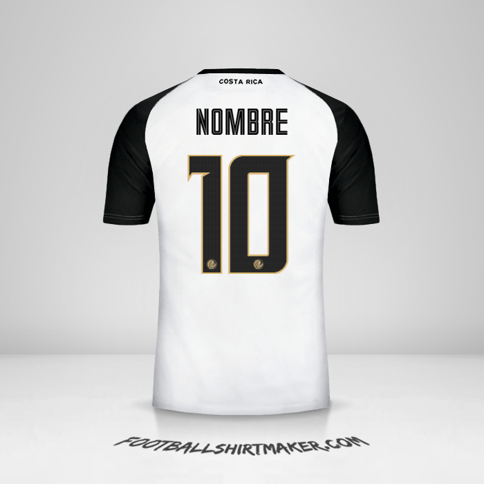 Jersey Costa Rica 2018 Visita -  nombre - 10