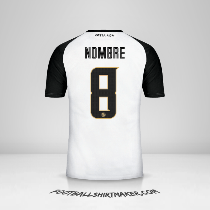Jersey Costa Rica 2018 Visita -  nombre - 8