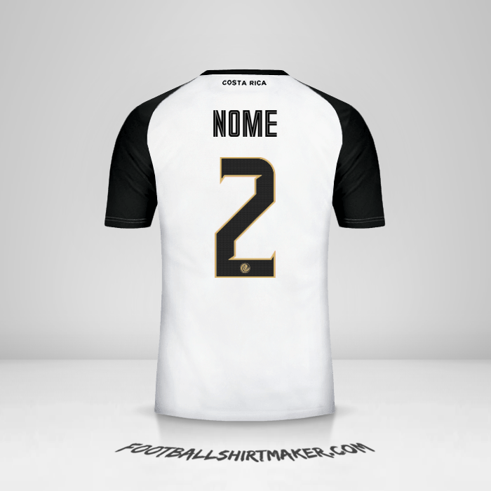 Camisa Costa Rica 2018 Alternativa -  nome - 2