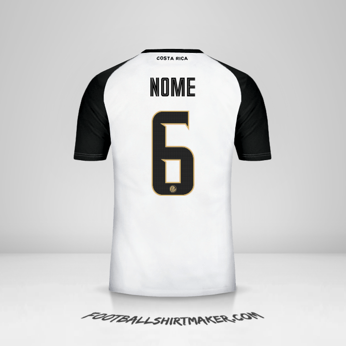 Camisola Costa Rica 2018 Alternativa -  nome - 6