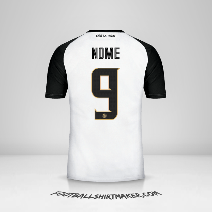 Camisa Costa Rica 2018 Alternativa -  nome - 9