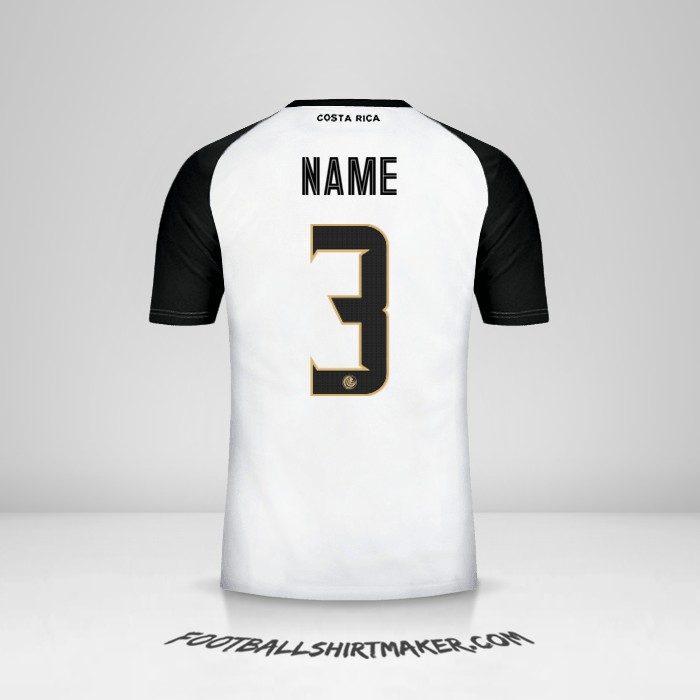 Trikot Costa Rica 2018 Auswärts -  name - 3