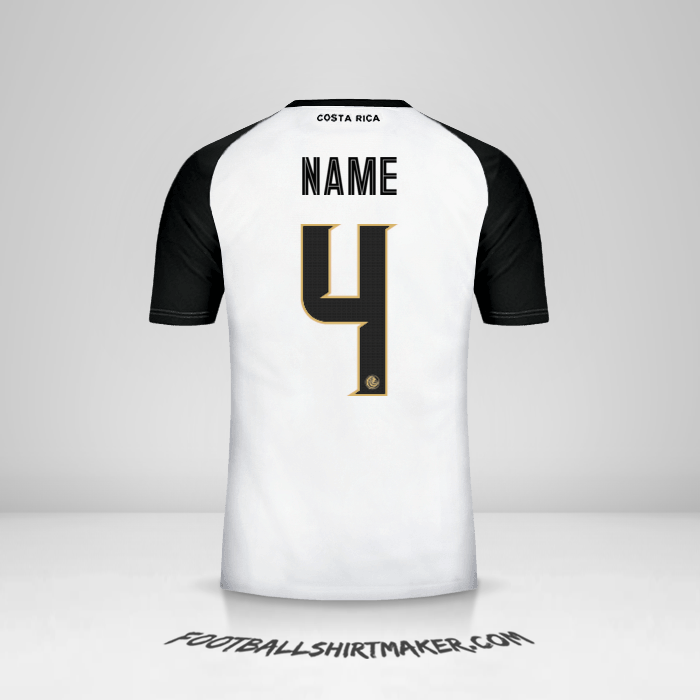 Trikot Costa Rica 2018 Auswärts -  name - 4