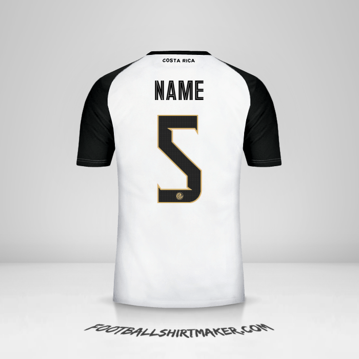 Trikot Costa Rica 2018 Auswärts -  name - 5