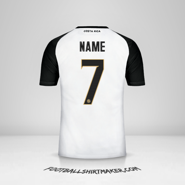 Trikot Costa Rica 2018 Auswärts -  name - 7