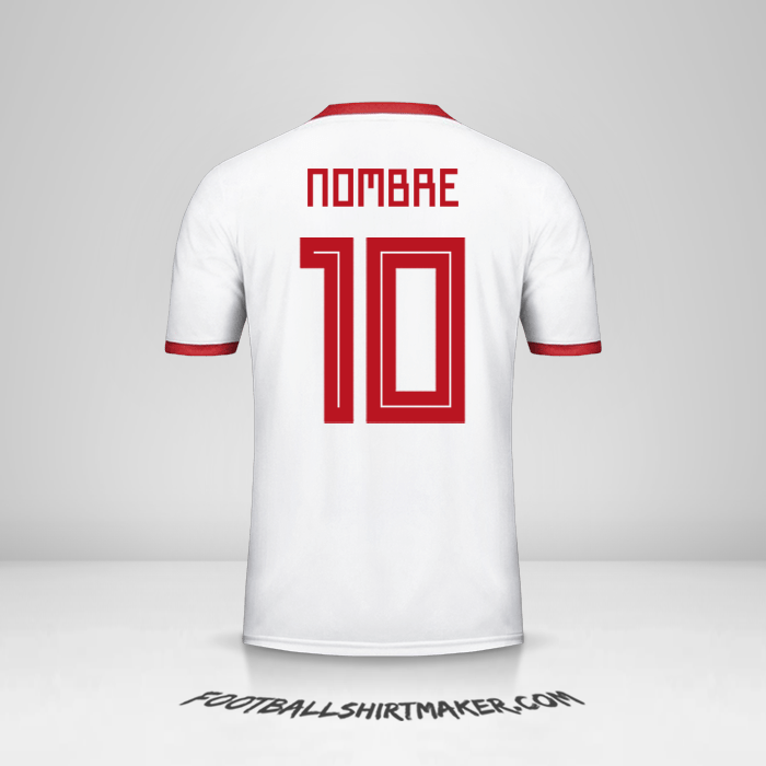 Camiseta Iran 2018 -  nombre - 10