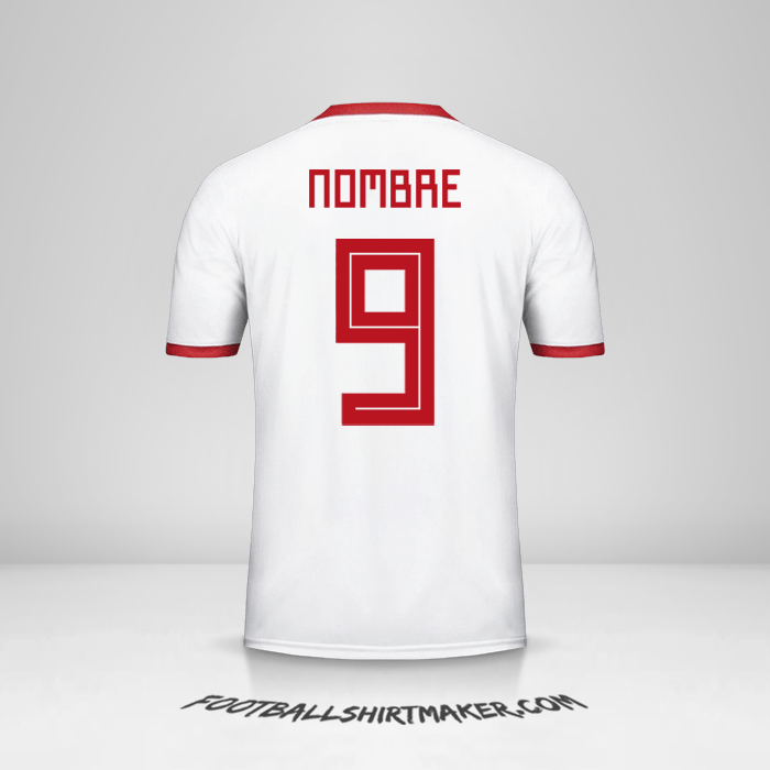 Camiseta Iran 2018 -  nombre - 9