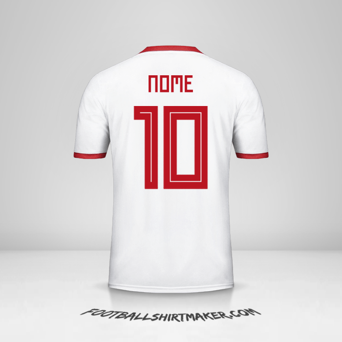 Maglia Iran 2018 -  nome - 10