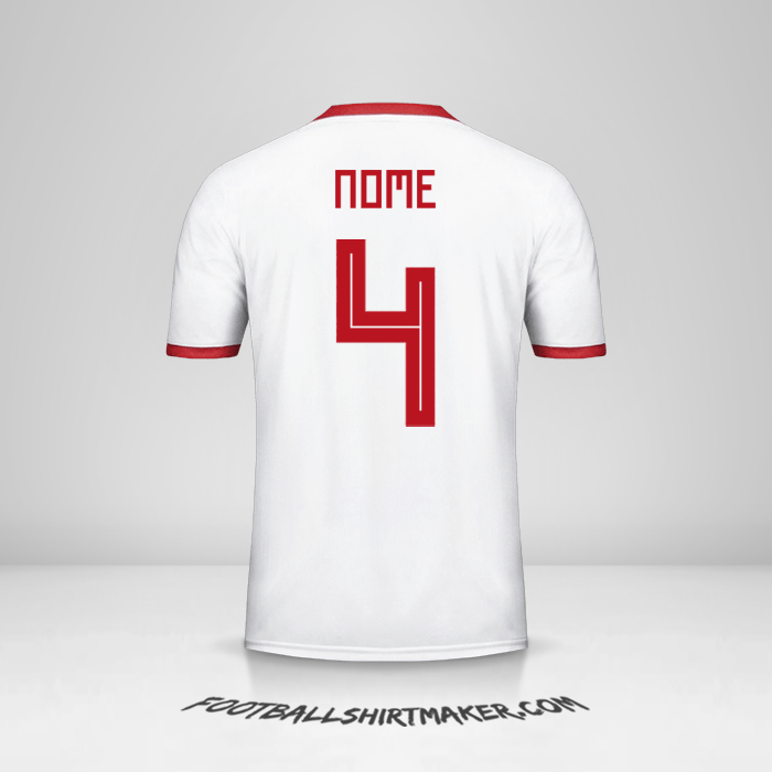 Camisa Irã 2018 -  nome - 4