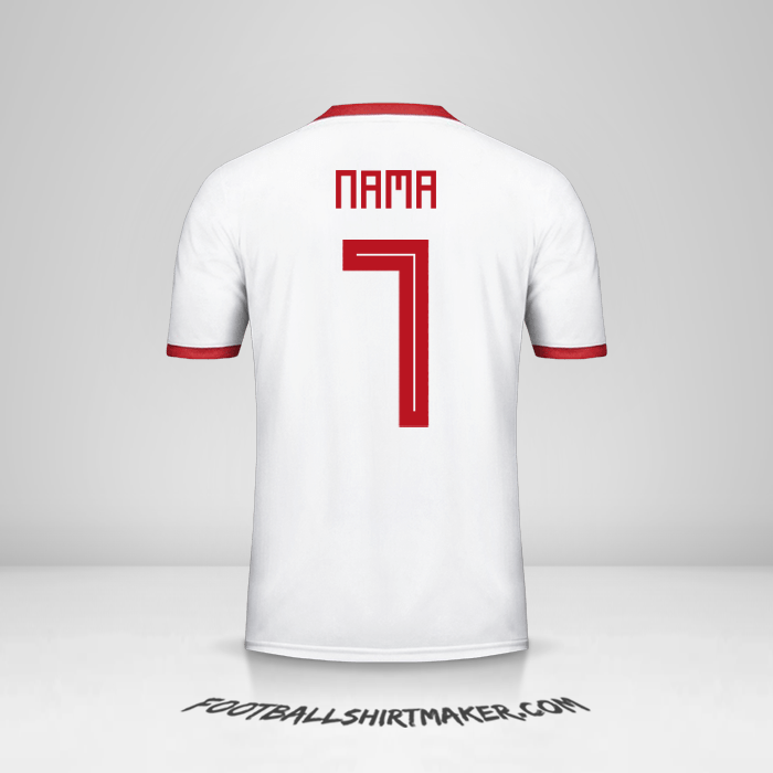 Jersey Iran 2018 -  nama - 7