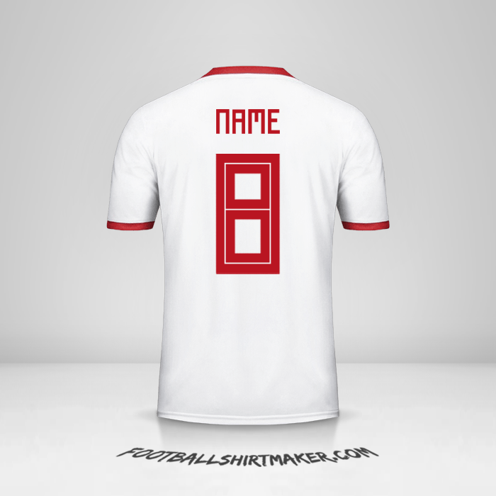 Shirt Iran 2018 -  name - 8