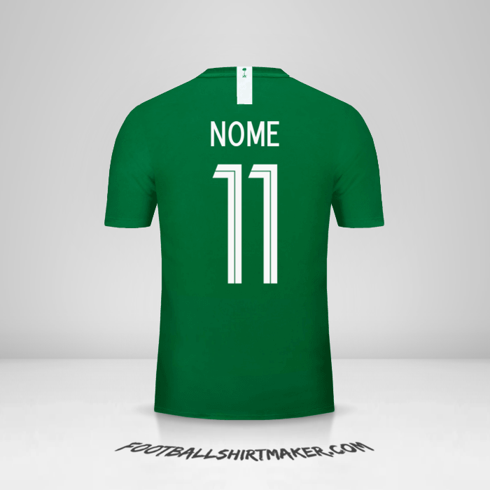 Maglia Arabia Saudita 2018 Seconda -  nome - 11