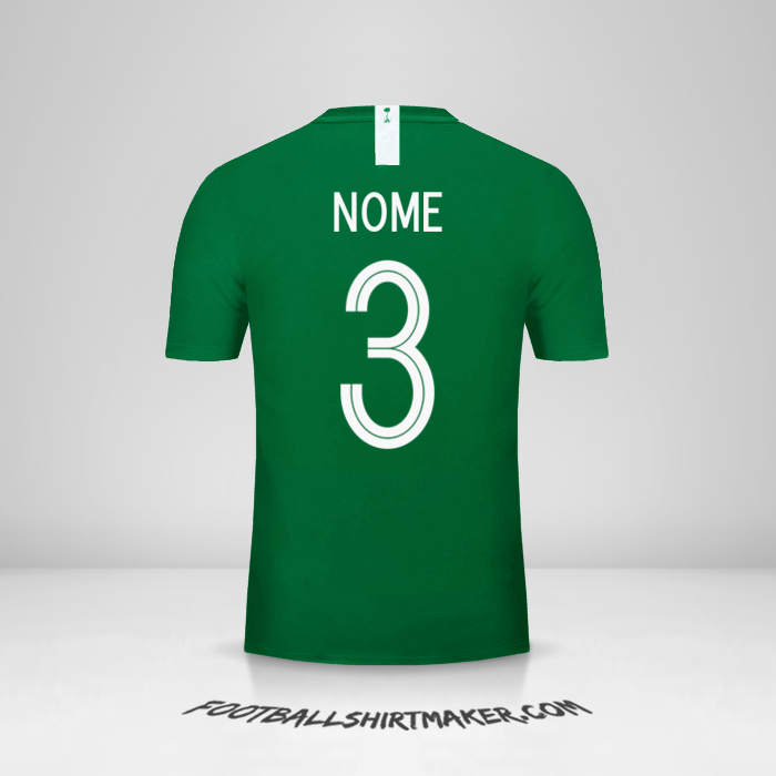 Maglia Arabia Saudita 2018 Seconda -  nome - 3