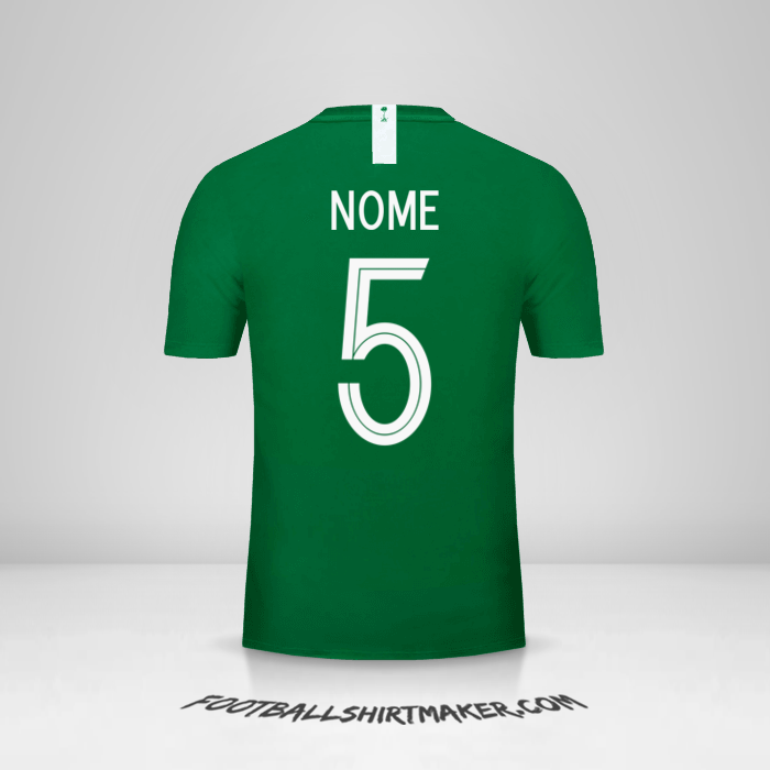 Maglia Arabia Saudita 2018 Seconda -  nome - 5