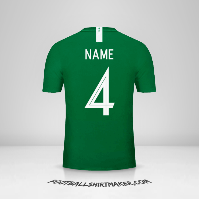 Trikot Saudi-Arabien 2018 Auswärts -  name - 4