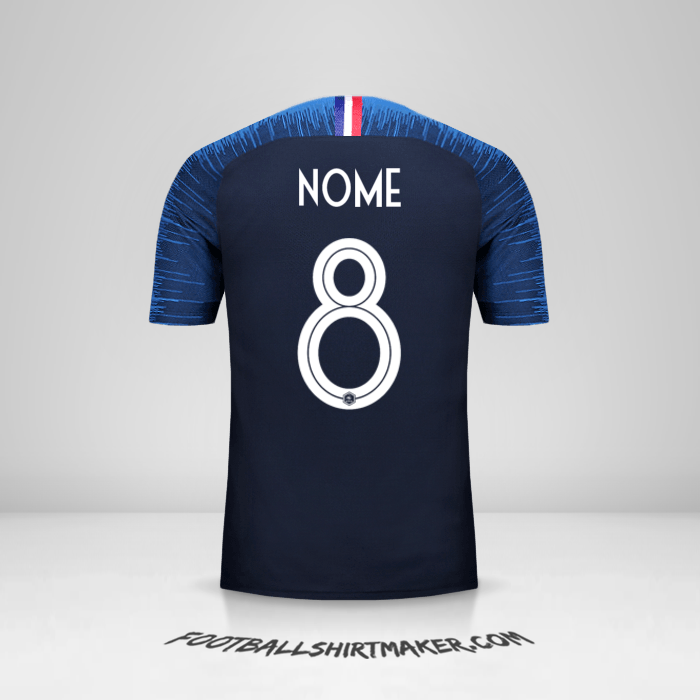 Camisola França 2018 -  nome - 8
