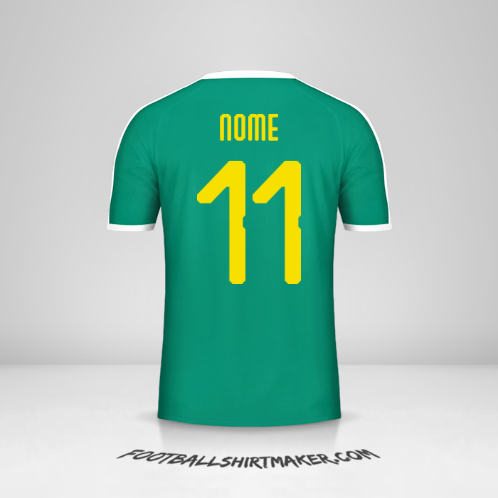 Maglia Senegal 2018 Seconda -  nome - 11