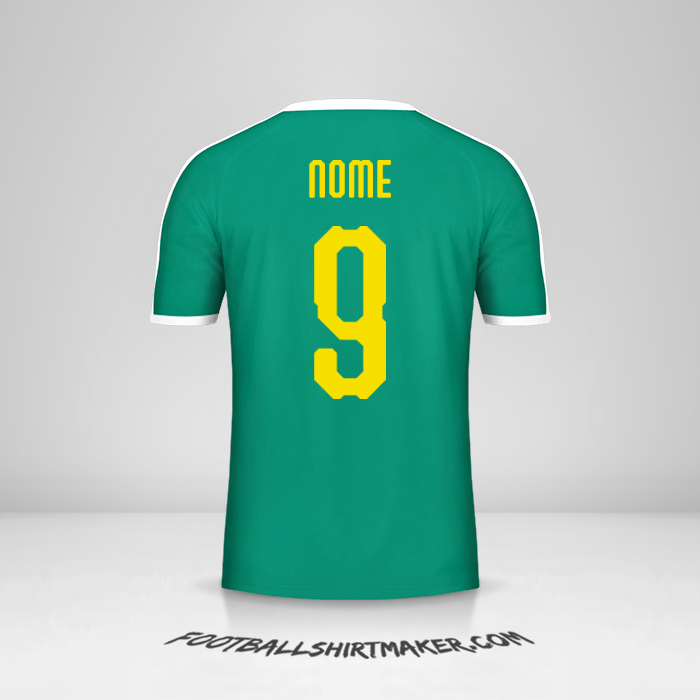Camisa Senegal 2018 Alternativa -  nome - 9