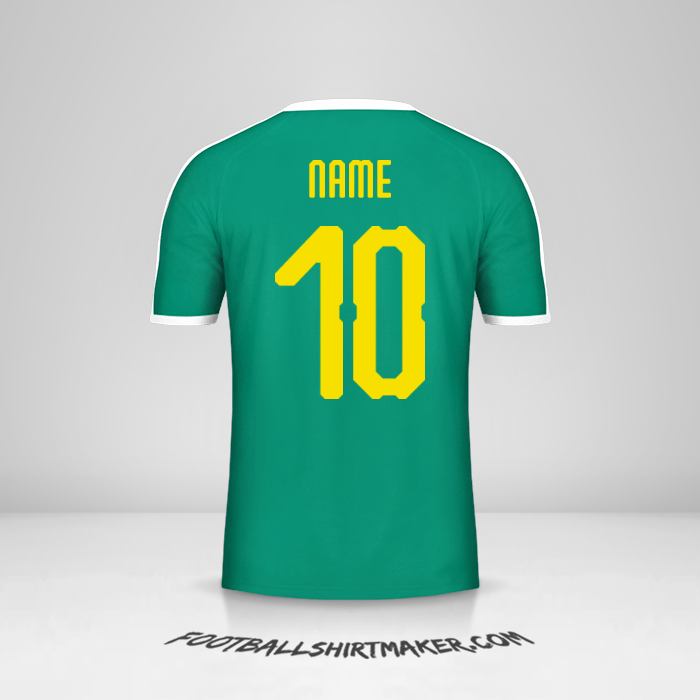 Shirt Senegal 2018 Away -  name - 10