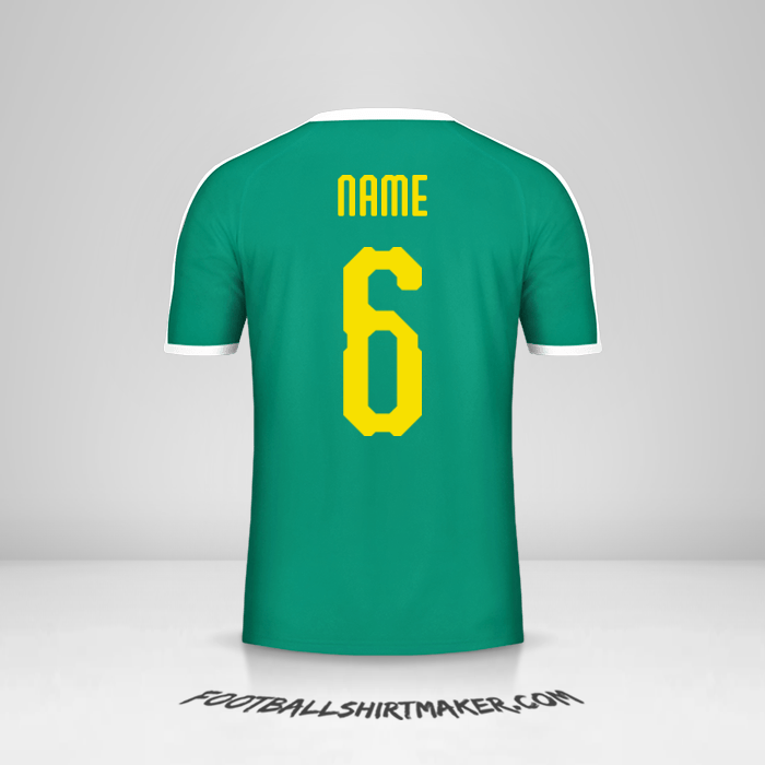 Shirt Senegal 2018 Away -  name - 6