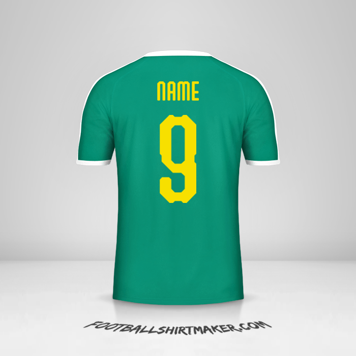 Shirt Senegal 2018 Away -  name - 9
