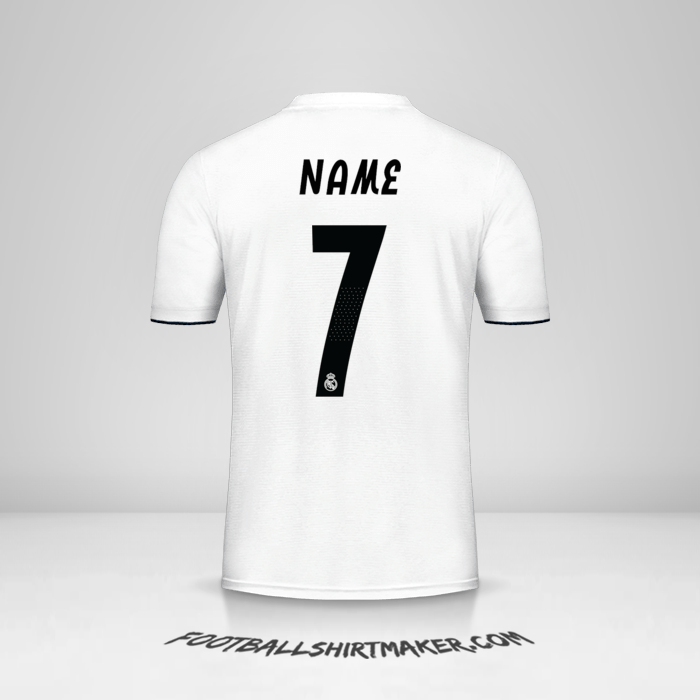 Shirt Real Madrid CF Cup 2018/19 -  name - 7