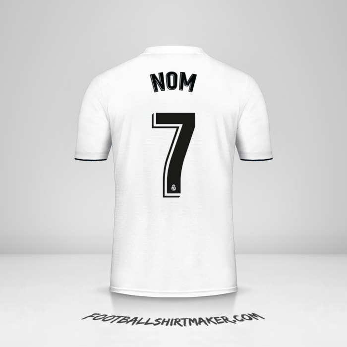 Maillot Real Madrid CF 2018/19 -  nom - 7