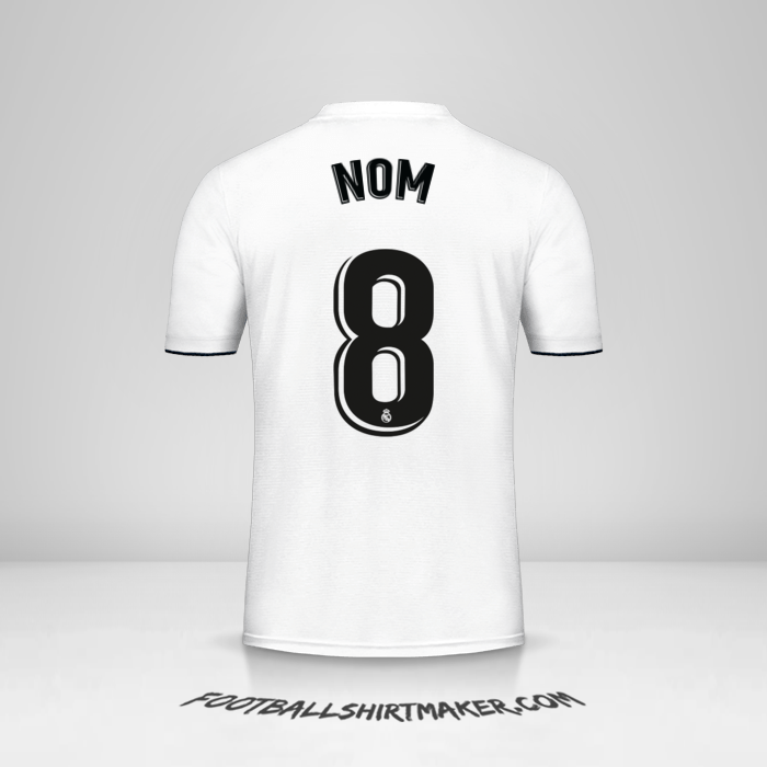 Maillot Real Madrid CF 2018/19 -  nom - 8