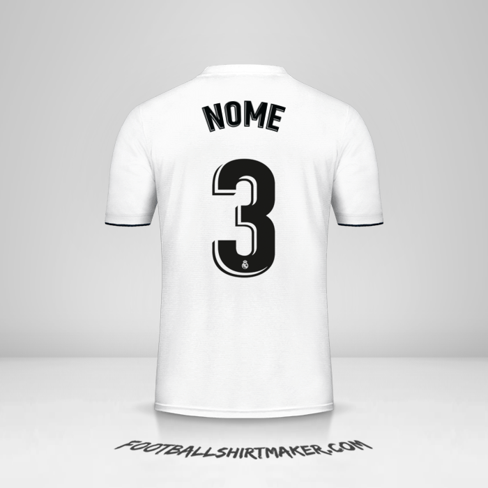 Maglia Real Madrid CF 2018/19 -  nome - 3
