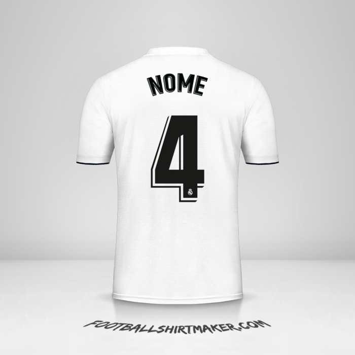 Maglia Real Madrid CF 2018/19 -  nome - 4