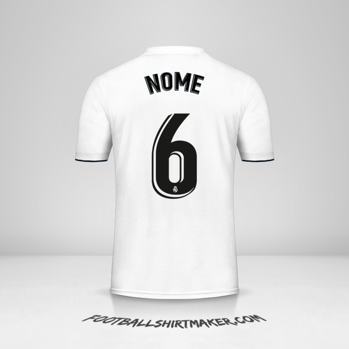 Camisola Real Madrid CF 2018/19 -  nome - 6