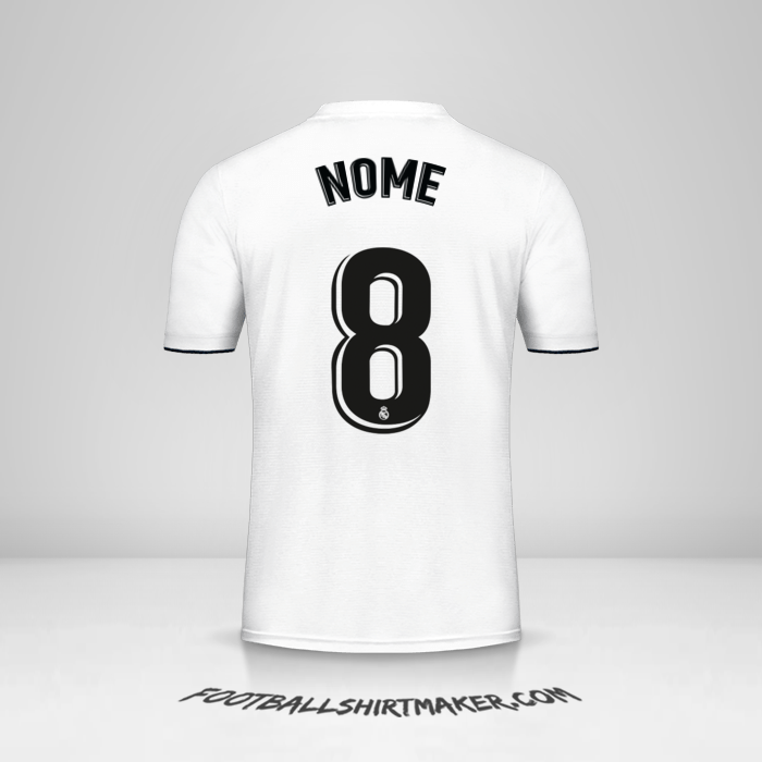 Camisola Real Madrid CF 2018/19 -  nome - 8