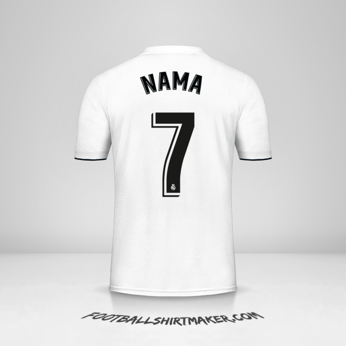 Jersey Real Madrid CF 2018/19 -  nama - 7