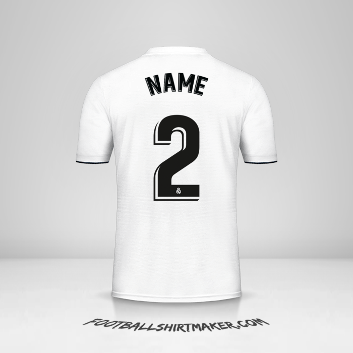 Trikot Real Madrid CF 2018/19 -  name - 2