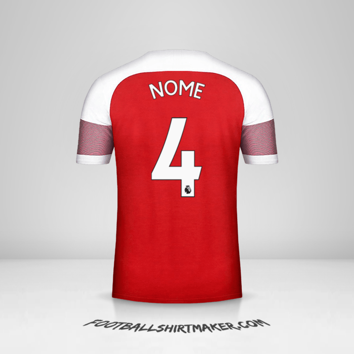 Maglia Arsenal 2018/19 -  nome - 4