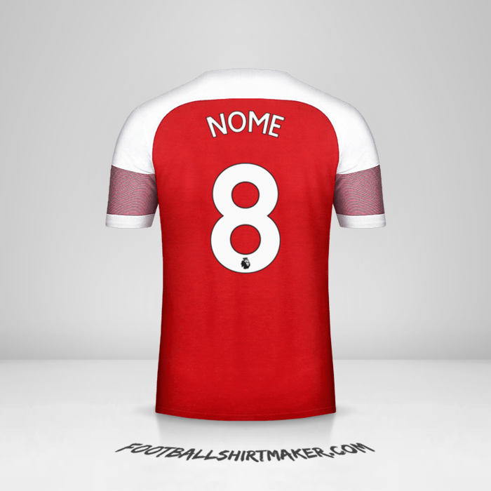 Camisa Arsenal 2018/19 -  nome - 8