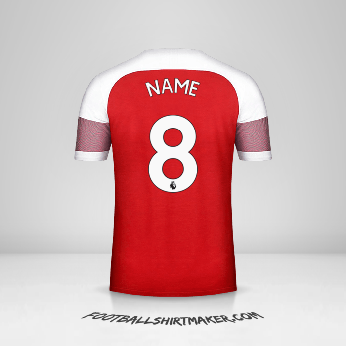 Trikot Arsenal 2018/19 -  name - 8