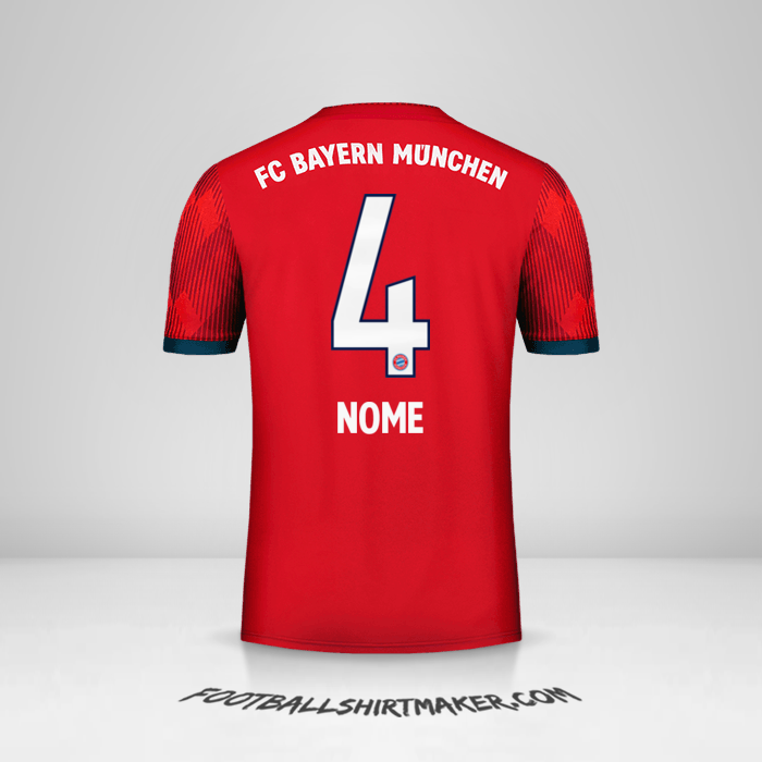 Maglia FC Bayern Munchen 2018/19 -  nome - 4