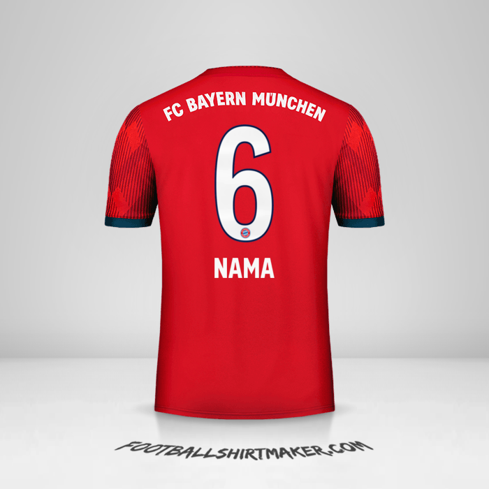 Jersey FC Bayern Munchen 2018/19 -  nama - 6