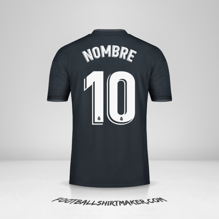 Camiseta Real Madrid CF 2018/19 Visita -  nombre - 10