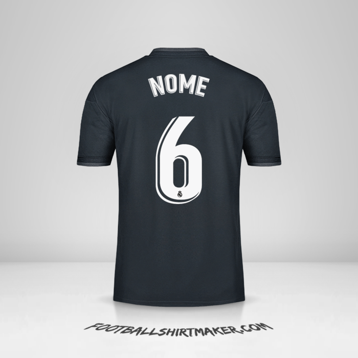 Camisola Real Madrid CF 2018/19 Alternativa -  nome - 6