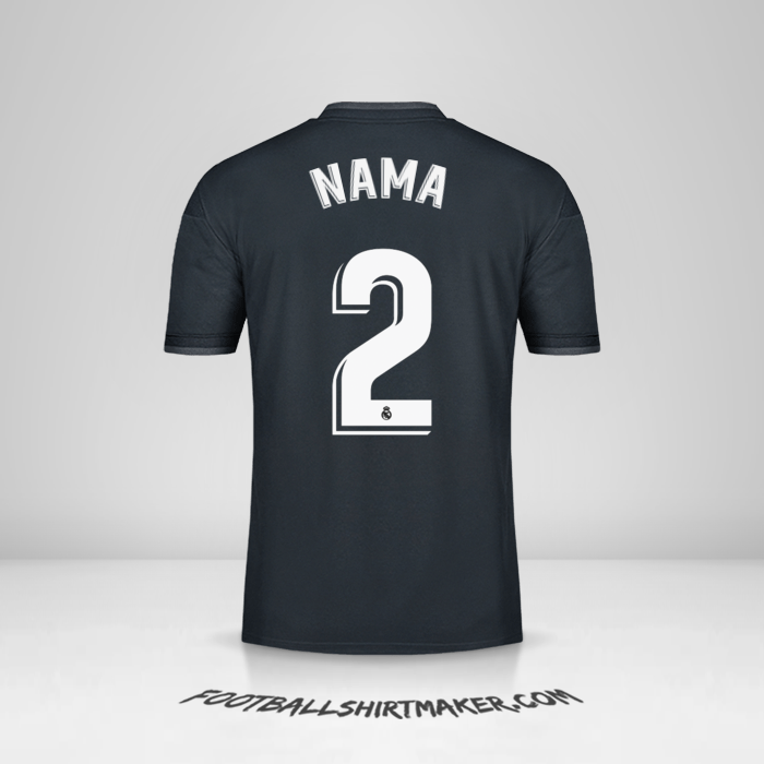Jersey Real Madrid CF 2018/19 Alternatif -  nama - 2