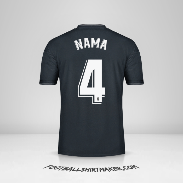 Jersey Real Madrid CF 2018/19 Alternatif -  nama - 4