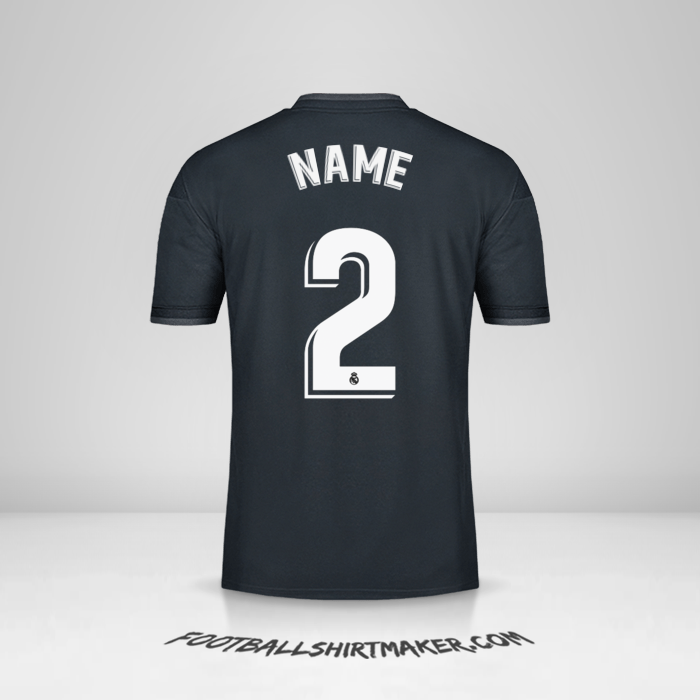 Shirt Real Madrid CF 2018/19 Away -  name - 2